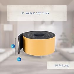 High Density Foam Weather Stripping Door Seal Strip