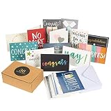 36 Pack Assorted All Occasion Greeting Cards with Envelopes - Featuring Congratulations Cards - 4 x 6 Inches