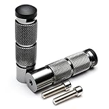 NEVERLAND 8mm CNC Aluminum Motorcycle Rearsets Rear Set Footrest Footpeg Foot Rest Peg Titanium