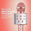 Dream Fun Girls Toys Age 6 7 8 9 10, Wireless Microphones for Kids Gifts for Girls 5-12 Year Old Handheld Bluetooth…