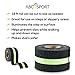 Anti-Slip Grip Tape – Glow-in-Dark for Local Illumination - Improves Grip and Prevents Risk of Slippage on Stairs or Other Slippery Surfaces - 2” Wide and 14’ Long Roll - Keeps You Safe! (1 Pack)