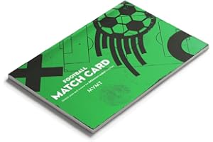 Soccer Match Cards by MVMT Sports, 40 page 8.27 x 11.69 inches game tactics planner for soccer coaches. Write player targets, performance keys and opposition scout.