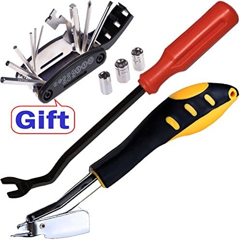 QUIET Nail Puller Tool And Tack Puller Tool &amp; Bonus 16 in 1 Multifunction Tools