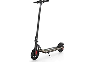 MEGAWHEELS Electric Scooter, 3 Gears, Max Speed 15.5MPH, 12-17 Miles Rang 7.5Ah/5.0 Ah Powerful Battery with 8'' Tires Foldable Electric Scooter for Adults, Teens, Kids, Load 220-265 lbs