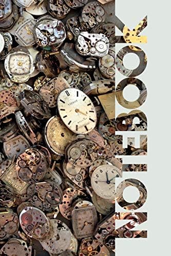 Notebook: Horlogerie Charming Composition Book for Watchmaker and Watch Collector