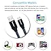 Micro USB Cable 6ft, iSeekerKit Fast micro usb charger Flat USB 2.0 A Male to Micro B Sync and Charging Cable for Samsung, HTC, LG, Motorola, Android and More[3Pack]