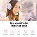 Bluetooth Headphones Over Ear, Ifecco Light Up Foldable Bluetooth Stereo Headphone Over Ear with 3.5mm Audio Cable and Mic Support FM Radio and TF Card Compatible with Bluetooth Devices (Rose Gold)