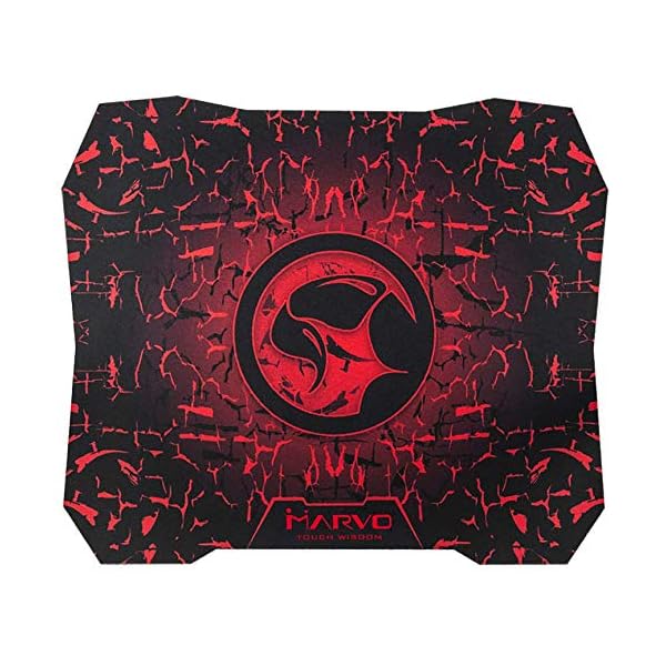 Marvo-Scorpion-CM375-4-in-1-Gaming-Starter-Kit Marvo CM375 4 in 1 Gaming Peripheral Set - 7 Colour Backlit Keyboard, 3200dpi Optical RGB Mouse, S Size 287mm x 244mm…