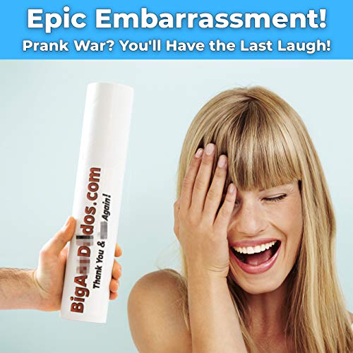Super Hilarious Novelty Prank Mail Tube We Ll Ship An Anonymous Embarrassing Package To Mortify And Offend Your Friends Get Revenge With The Best Funny Adult Gag Gift And Practical Joke Packaging