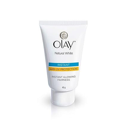 Olay Natural White Light Instant Glowing Fairness Cream, 40g