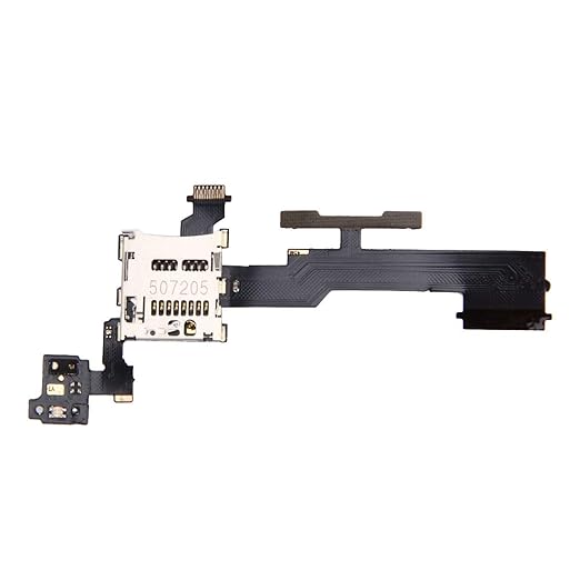 WANTONG Ersatzteile reparieren Lautstärkeregler und SD-Speicherkartenschlitz Flexkabel für HTC One M8 Ersatzteile