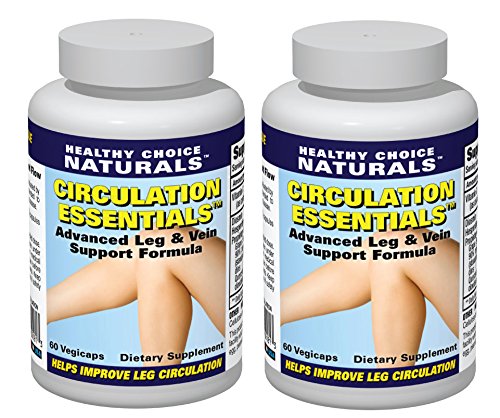 Circulation Essentials Varicose Vein Formula with Diosmin - 2 Bottles-120 Vegicaps