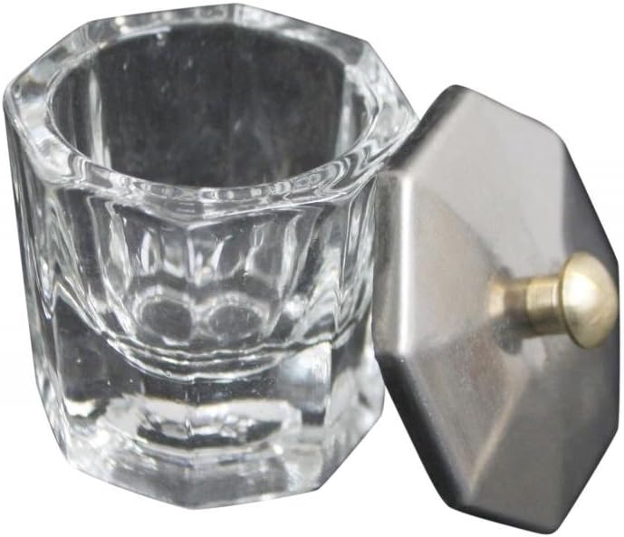 Effect Beauty Glass Dappen Dish with Lid