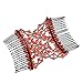 Ruihfas Pack of 3 Awesome Easy Stretching Combs, Hand-beaded Double Combs Hair Clips for Women Girls
