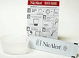 NicAlert - Instant Urine Nicotine Cotinine Tobacco Smoking Test + Second Hand Smoke (1)(Multiple Quantities)