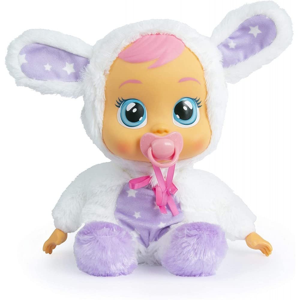 Cry Babies Goodnight Coney - Soft Cuddly Baby Doll, Baby Sleep Toy with Night Light and Lullaby, Baby Toy and Bedtime Dolls for Kids Aged +18 Months