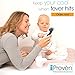 iProven Digital Thermometer for Fever - Temperature Measurements via Forehead and Ear - Pouch, Batteries, and Quick Start Guide Included - Temporal Thermometer DMT-316