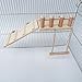 Bird Perches Cage Toys Bird Wooden Play Gyms Stands with Climbing Ladder, Parrot Play Stand and Bird Swing Conure for Green cheeks, Baby Lovebird, Chinchilla, Hamster, Bird Cage Chewing Toys Sets