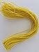 Kourtney's Crafts Yellow Elastic Stretch Shock Cord 1mm 25 yards 23 meters