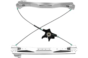 FINDAUTO Power Window Regulator Front Left fits for 2008-2016 for Chrysler Town and Country 2008-2018 for Dodge Grand Caravan 2012-2015 for Ram Cargo Van 2009-2014 for VW for Routan 68030655AA 749-508