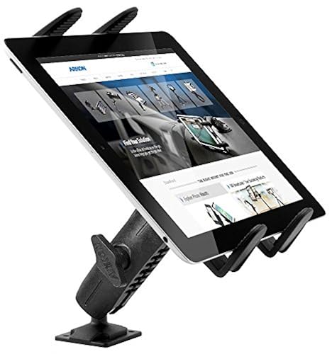 ARKON Mounts Heavy Duty Drill Base Tablet Mount Secure Grip