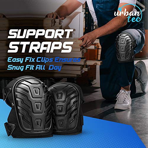 4 Protective+Knee+Pads+Work+Construction