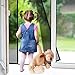 [Upgraded Version]Homitt Magnetic Screen Door with Durable Fiberglass Mesh Curtain and Full Frame Hook & Loop Fits Door Size up to 34
