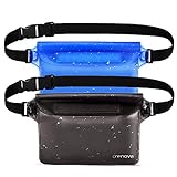 Waterproof Pouch | Crenova BP-02 100% Waterproof Dry Bag Snowproof Dirtproof Sandproof Case Bag with Super Lightweight and Bigger Space; Adjustable and Extra-Long Belt; Perfect for Beach / Swimming / Boating / Fishing