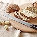 Boxtree Bread Knife Japanese High Carbon Alloy Steel, Cook Bread Knife 8 Inch Serrated, Sharp Kitchen Knife with Pakkawood Handle