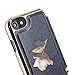 Ted Baker AW18 Fashion Mirror Folio Case for Apple iPhone 8/7, Protective Cover for Professional Women/Girls - Arboretum