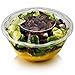 Green Direct Clear Plastic Salad Bowls with Lids Disposable, 32 oz - Pack of 50, Salad Container for Lunch and Meal Prep, Plastic Bowls with Lids for Fruit Salads, Quinoa, Acai Bowl with Snap on Lid
