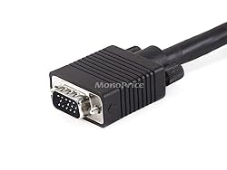 Monoprice VGA HD-15 to 5 BNC RGB Video Cable for