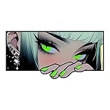 SFESZURY 7.9'' Anime Girl Peeking with One Hand Out