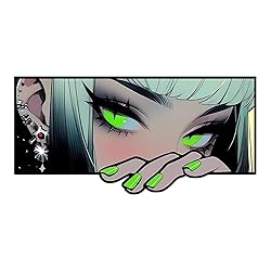 SFESZURY 7.9'' Anime Girl Peeking with One Hand Out