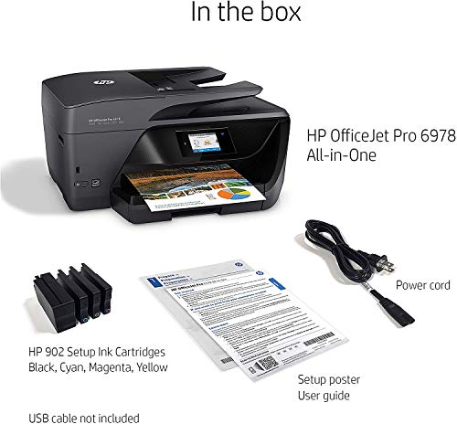 HP OfficeJet Pro 6978 All-in-One Wireless Printer, HP Instant Ink, Works With Alexa (T0F29A) on 