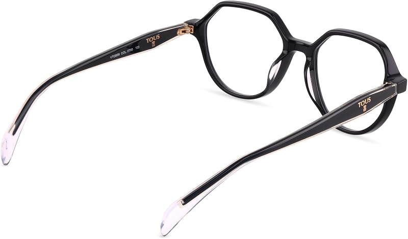 Brille mit Sehstärke für Damen Geometrisch Schwarz VTOB56