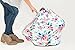 Little Pigeon Carseat Canopy Cover Nursing Breastfeeding Cover Scarf Stretchy Soft Fits Baby Car Seat Carrier Shopping Cart Infant Stroller Multi Use Floral Pink Gift for Baby Girl 