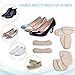 Heel Pads 8 Pieces, Heel Cushion Inserts, Shoe Sole Cushion, Heel Grips, High Heel Liners, Ball of Foot Insoles, Heel Snugs for Men Women