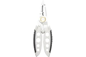 ZEZZO 7-Inch Multipurpose Wire Stripper - Professional Tool Gift,2024 New Wire Strippers And Crimping Tool,4 In 1 Wire Strippers-Stripping Cutting Crimping Splitting (1)