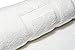 Luxury 100% Cotton Bath Mat, Bath Rug 19x35 Inches Super Thick, Soft, Clear White Color by Amber&Bakel