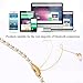 Fashion Earbuds Bluetooth Wireless earphones sport with Microphone and Volume Control In-ear Necklace for Women&kids