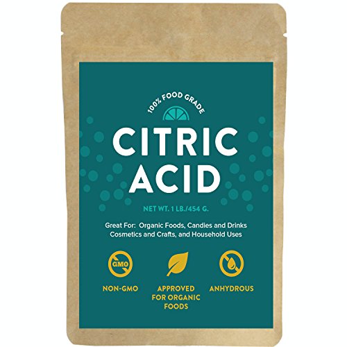 Citric Acid For Bath Bombs, 1 Pound, 100 Food Grade Powder, NonGmo
