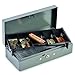 STEELMASTER Locking Steel Bond Box with Cash Tray, Includes Keys, Gray (2212CBTGY)