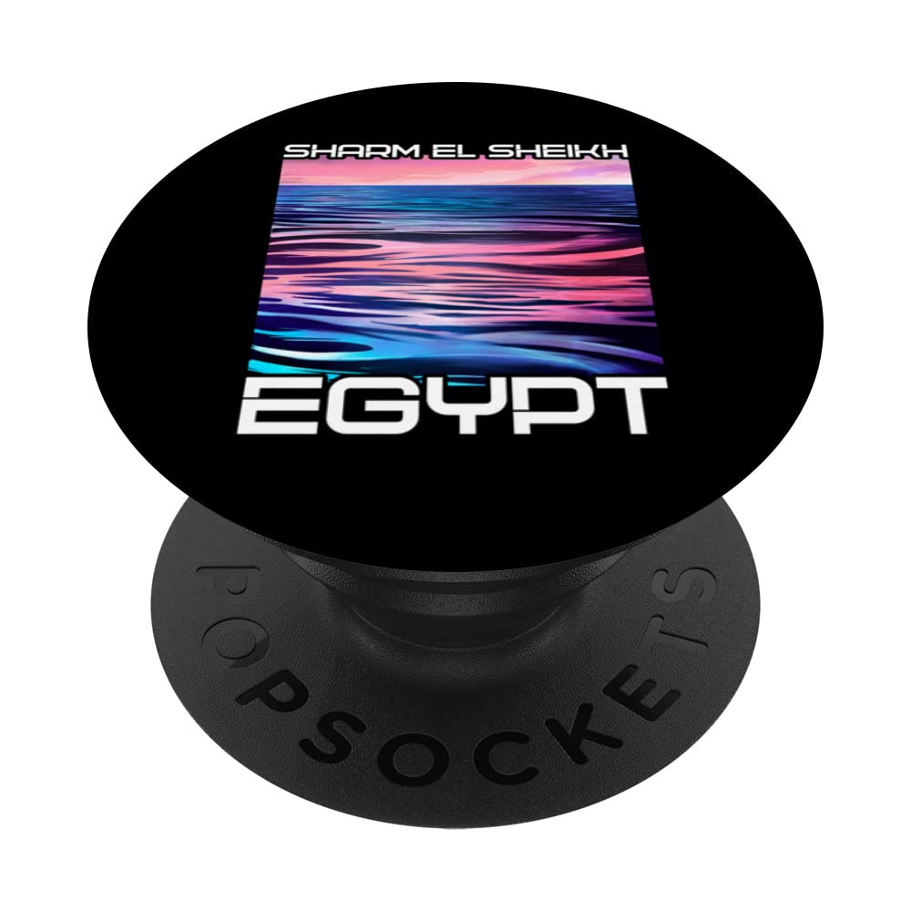 Vintage Vacation Divespot Dive Diver Egypt Sharm el Sheikh PopSockets Swappable PopGrip