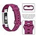 Adepoy Fitbit Alta Bands and Alta HR Bands, Newest Adjustable Replacement Wristband with Secure Metal Clasp for Fitbit Alta HR and Fitbit Alta