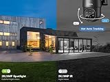Xega 4G LTE Solar Security Camera 2K HD PTZ Night Vision IP66 view 5
