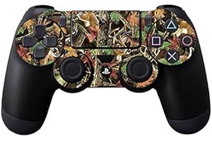 MightySkins Skin Compatible with Sony PS4 Controller - Buck Camo | Protective, Durable, and Unique Vinyl Decal wrap Cover | E