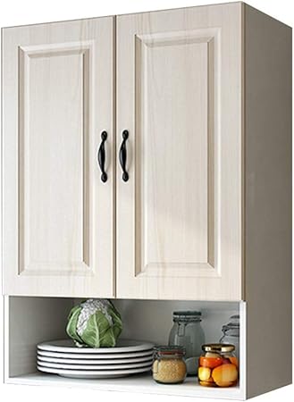 Armoire Murale Cuisine A 2 Portes Coloris Blanc Achat Vente Armoire De Chambre Pas Cher Couleur Et Design Fr