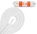 OrthoStep Round Athletic White 54 inch Shoelaces 2 Pair Pack
