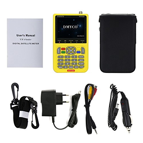 Satellite Finder V8 Finder, Free Sat Digital FTA Signal Meter DVBS2